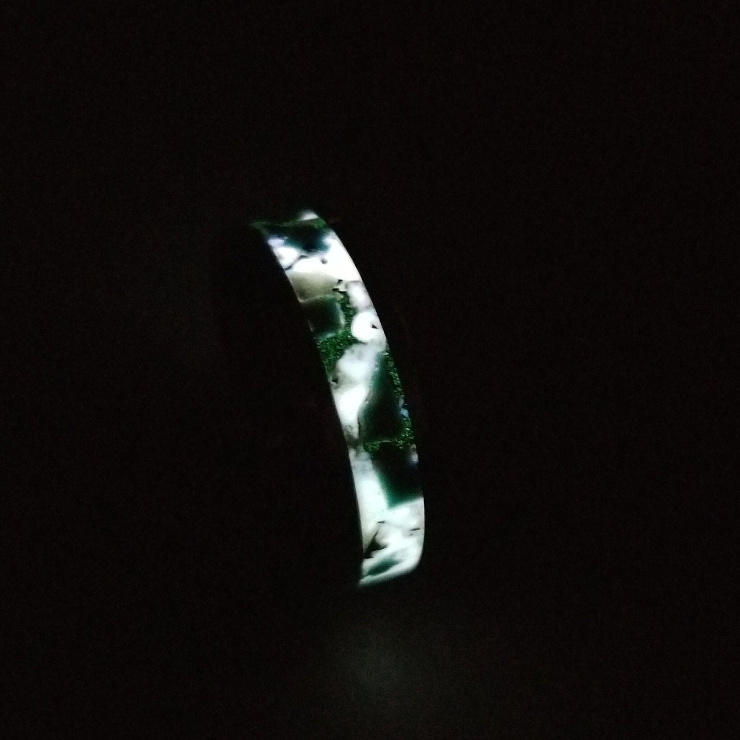 Tungsten carbide glow ring with turquoise inlay. Glow ring. Men's ring. Woman's ring. Tungsten ring. Turquoise ring. Sizes 5-13