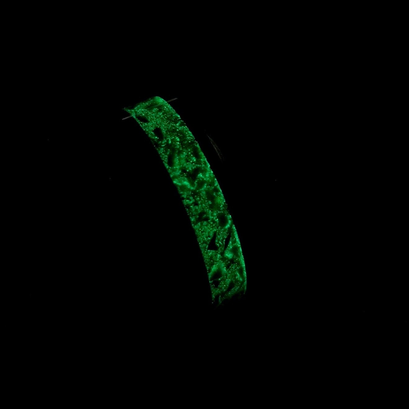 Tungsten carbide glow ring with blue violet opal and glowstone inlay. Men's ring. Women's ring. Wedding ring. Glow ring Sizes 5-13