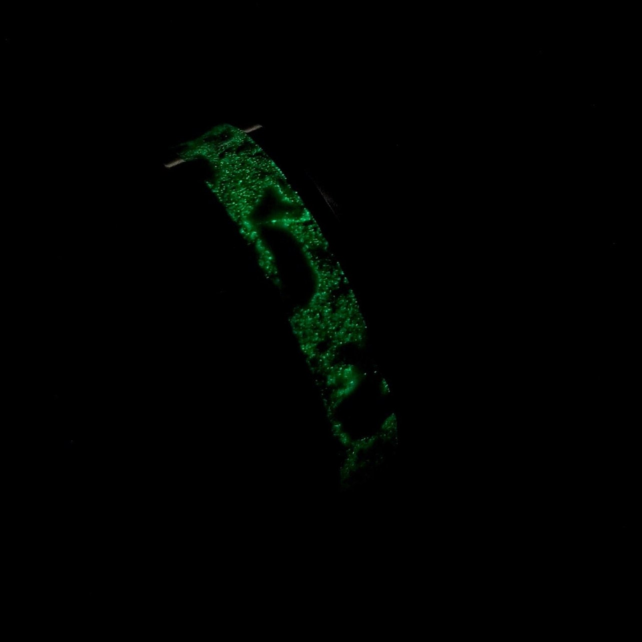 black ceramic glow ring with turquoise inlay. Glow ring. black glow ring, Men's ring. Woman's ring. ceramic ring. Turquoise ring. Sizes 5-13