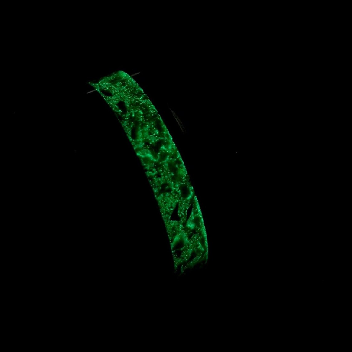 Black ceramic ring with ruby fire opal and glowstone inlay. Glow ring. Black fire opal ring. Opal ring. Men's ring. Women's ring. Sizes 5-13