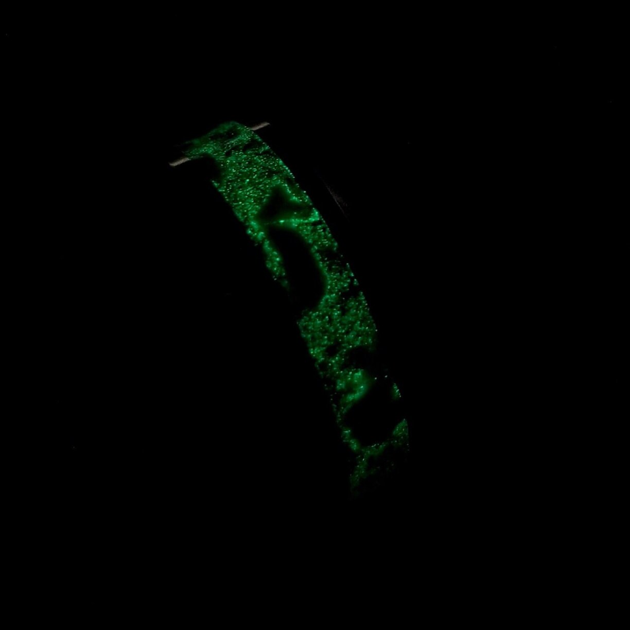 His and Hers wedding ring set. Black ceamic glow ring with turquoise inlay. Glow ring. black glow ring. Sizes 5-13