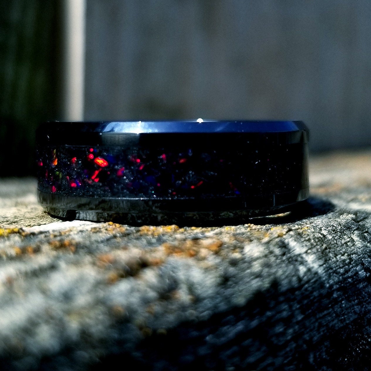 Black fire deals opal for sale