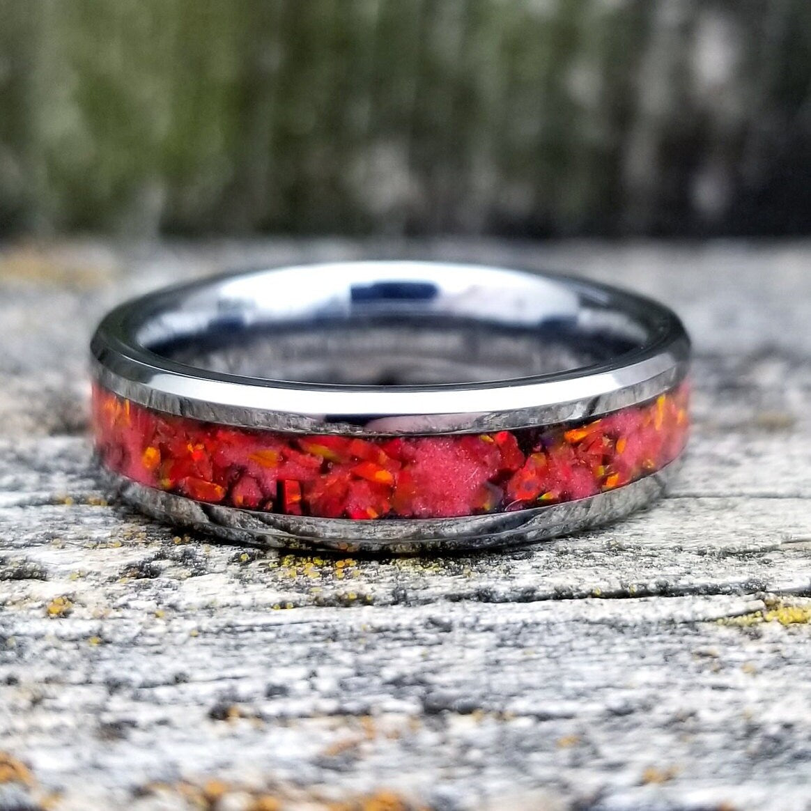 Fire Opal Rings