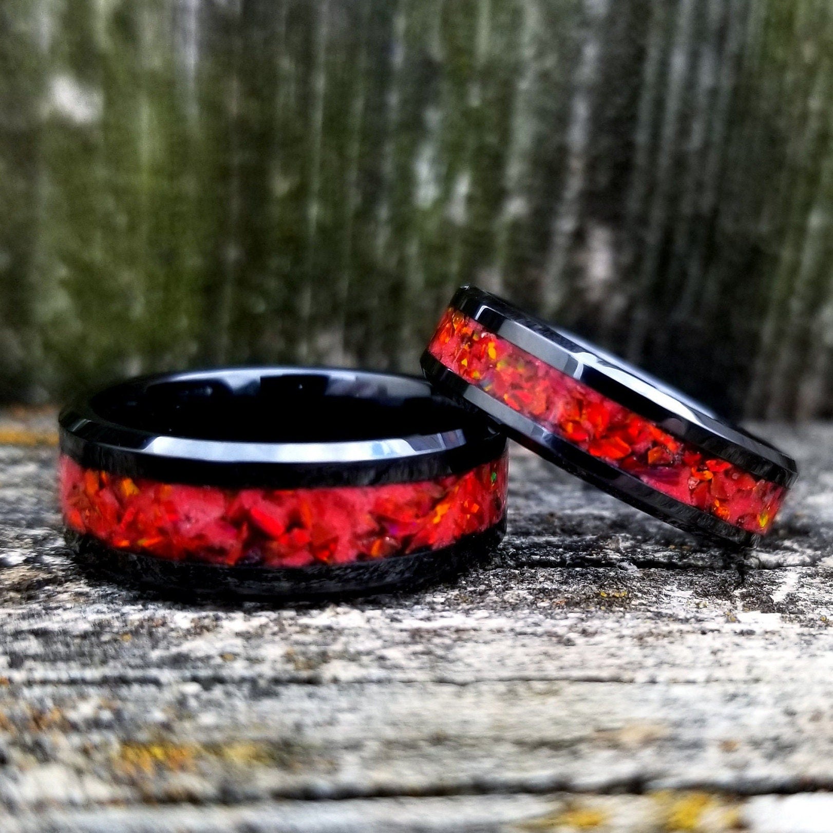 Red clearance ceramic ring